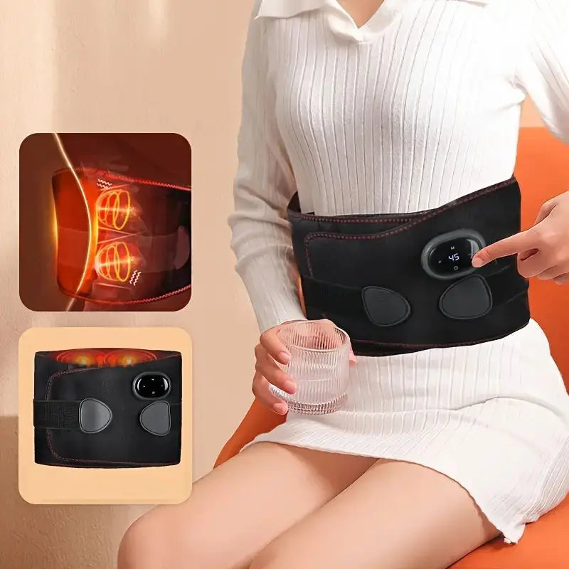 Ceinture massante électrique pour le dos et le ventre - Relaxovibe